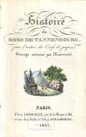 Histoire de Rose de Tannenbourg