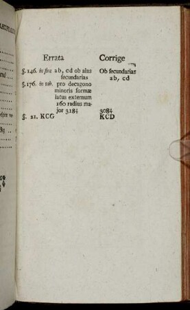 Errata / Corrige.