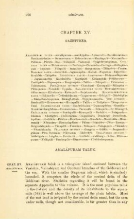 Chapter XV. Gazetteer