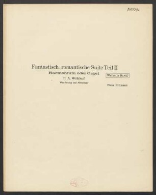 Harmonium oder Orgel