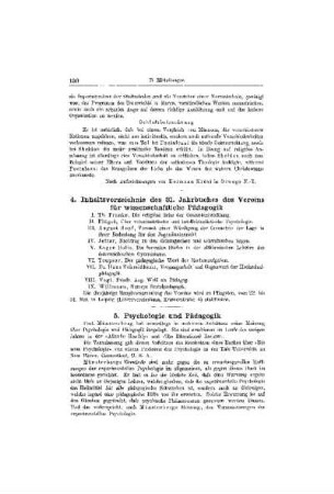 Psychologie und Pädagogik