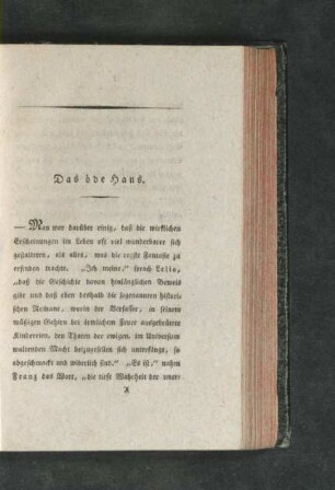 Das öde Haus