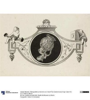 Titelvignette zu Heinrich von Kleist "Der Zerbrochene Krug"