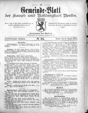 1904,34: No. 34, 21. August 1904