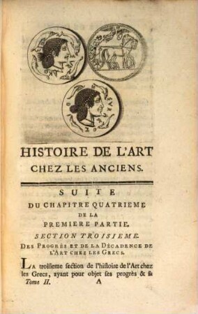 Histoire De L'Art Chez Les Anciens, 2