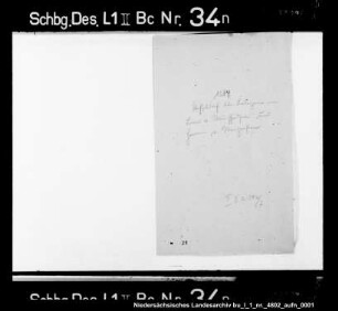 Überlassung der Leibeigenen Marie Oldendorff durch Heilwig, Witwe des Borries von Münchhausen, an Graf Adolf zu Holstein-Schaumburg