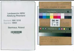 Entnazifizierung Roland Steinhaus , geb. 11.10.1902 (Arbeiter)