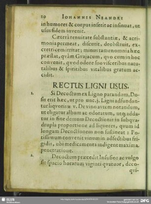 Rectus Ligni Usus