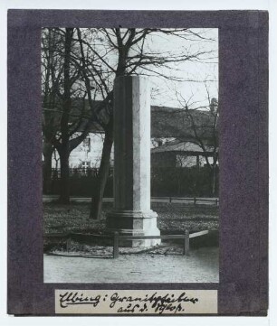 Elbing, Granitpfeiler, unidentifiziert