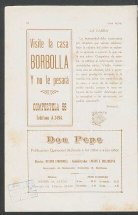 La cabra