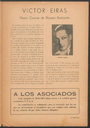 Victor Eiras : Nuevo gerente de nuestra asociación