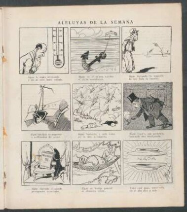Aleluyas de la semana - [Cómic, continuación]