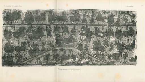 Planche XIII. Sixième pierre des chambres antérieures