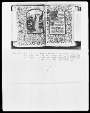 Stundenbuch — Heimsuchung, Folio 29verso