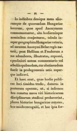 Anonymi Belae regis notarii de gestis Hungarorum liber