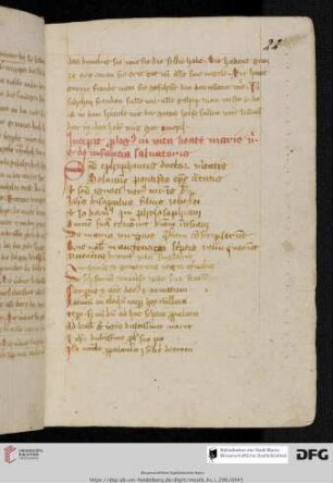 Vita beatae virginis Mariae et salvatoris rhythmica