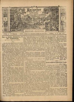 Ausgabe vom Sonntag, den 29. Juli 1906.