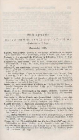 225-232 Bibliographie deutscher theologischer Bücher