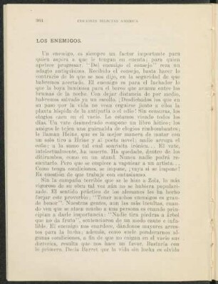 Los enemigos.
