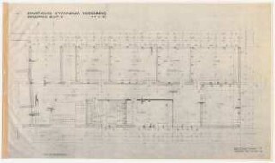 Staatliches Nicolaus-Cusanus-Gymnasium, Bonn-Bad Godesberg: Schulgebäude: Grundriss 1:50