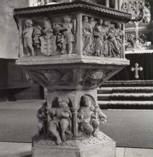 Taufstein, Lauenstein (Kreis Dippoldiswalde)