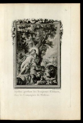 Apollon gardant les Troupeaux d'Admete, dans les Campagnes de Messene.