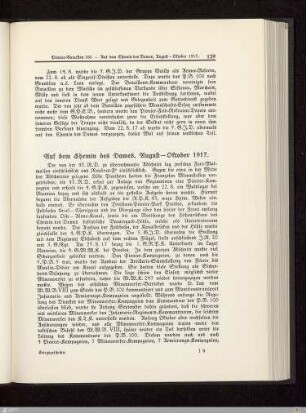 Auf dem Chemin des Dames - August bis Oktober 1917