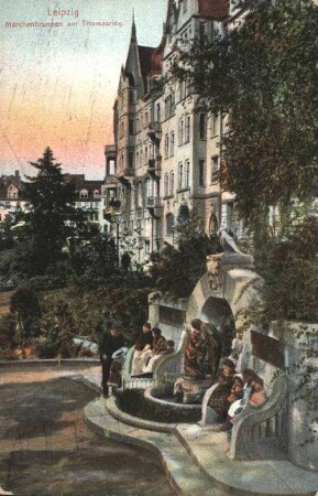Leipzig: Märchenbrunnen am Thomasring