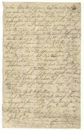 20 Briefe von Christian Brentano an seine Tochter Ludovica (Lulu) Brentano