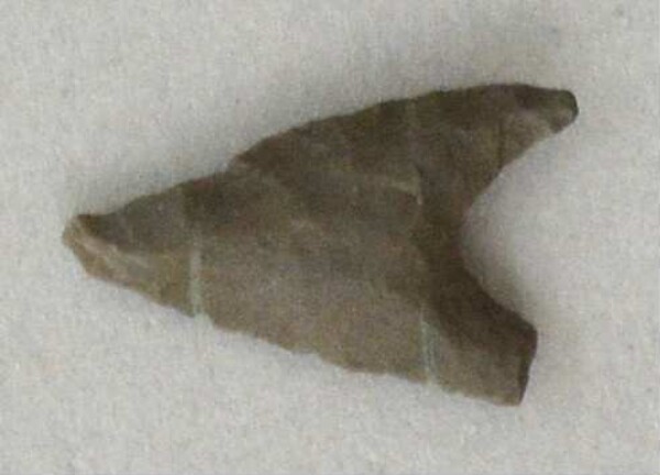 Stone arrowhead