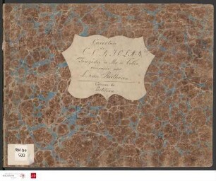 Ouverture de Coriolan : tragédie de Mr. de Collin : œuvre 62, partition
