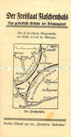 Sonderdruck zur Rheinland-Besetzung