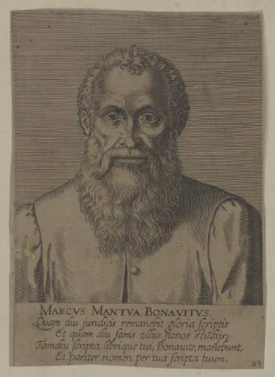 Bildnis des Marcus Mantua Bonavidius