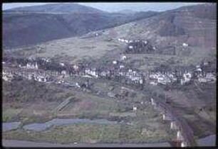 Blick auf Bullay an der Mosel