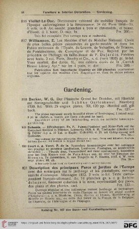 Gardening (Nr. 818 - 828)