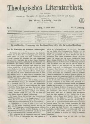 81-85 Aus der Werkstätte der Weimarer Lutherausgabe