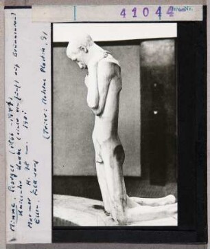 George Minne: Brunnenfigur im Folkwang-Museum, Detail