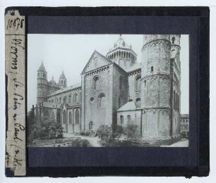 Worms, Dom : Außenansicht von SO