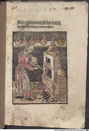 Ain guts nützlichs büchlin von den außgeprenten wassern