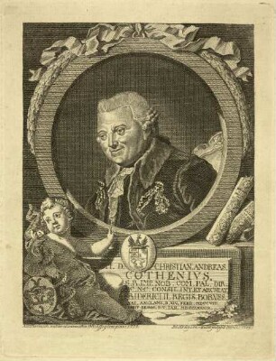 Therbusch, Anna Dorothea (Vorlage): Porträt Christian Andreas Cothenius