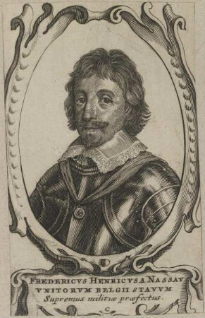 Bildnis des Fredericus Henricus a Nassau