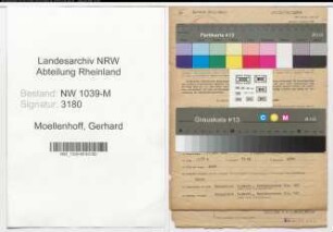 Entnazifizierung Gerhard Moellenhoff , geb. 17.05.1880 (Betriebsleiter)