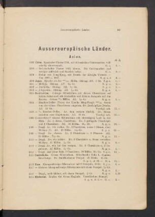 Aussereuropäische Länder