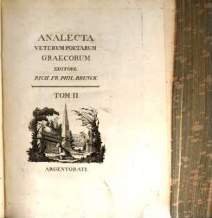 Analecta Veterum Poetarum Graecorum, 2
