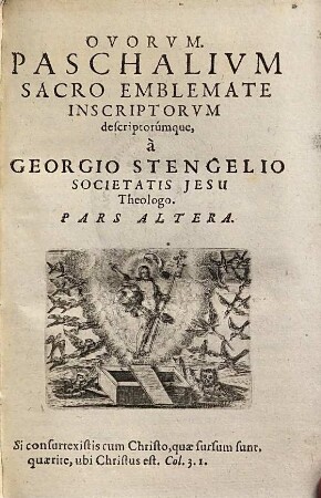 Ova Paschalia Sacro Emblemate