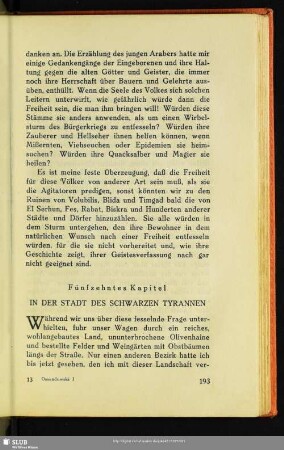 Fünfzehntes Kapitel. In Der Stadt Des Schwarzen Tyrannen