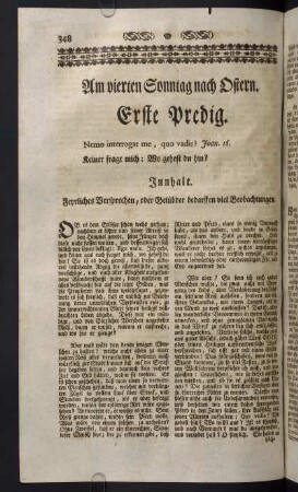 348-363, Am vierten Sonntag nach Ostern
