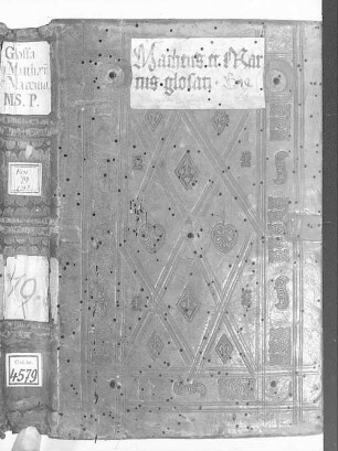 Evangelium secundum Matthaeum cum Glossa ordinaria - BSB Clm 4579