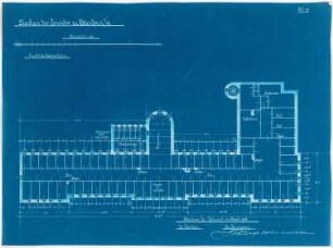 Collegium Bernhardinum, Attendorn: Dachgeschossgrundriss 1:100