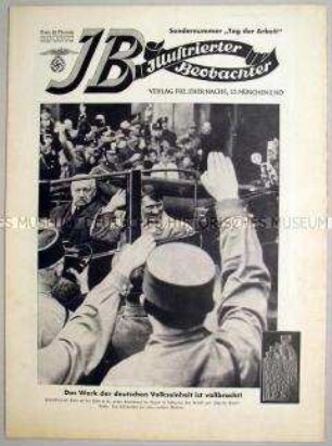 Sonderausgabe des "Illustrierten Beobachter" zum 1. Mai 1933